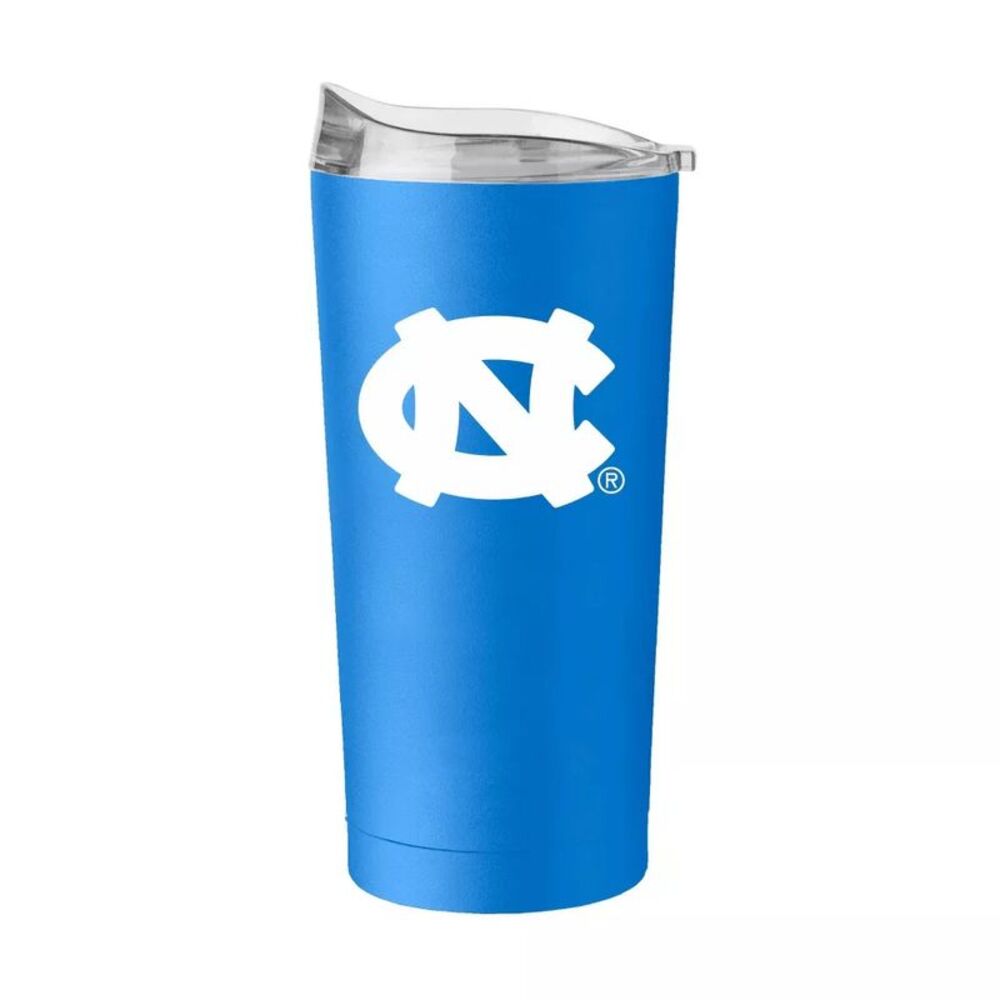 NCAA North Carolina Tar Heels 20oz Powder Coat Tumbler in Blue
